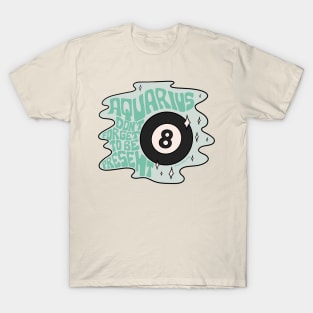 Aquarius Magic 8 Ball T-Shirt